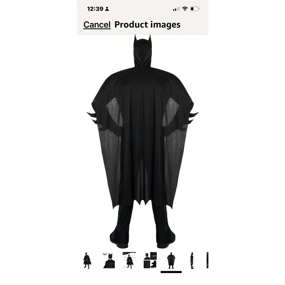 Rubies DC Batman The Dark Knight Rises: Costume for XL, Black